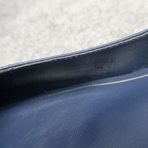 Vionic Shoes Women 5 Pump Kitten Heel Slingback Fashion Career Navy Leather Ziva - Picture 15 of 16